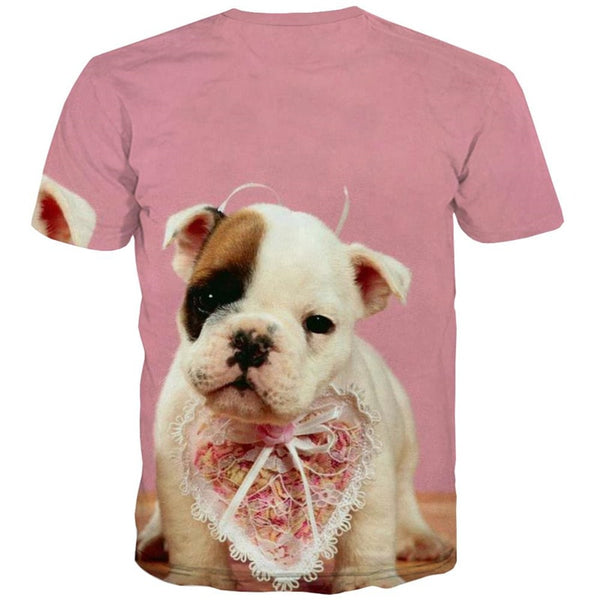 
shirt dog Puppy Cute Pets Funny 3D t shirt Cool art costume men big Smart dogs
                
