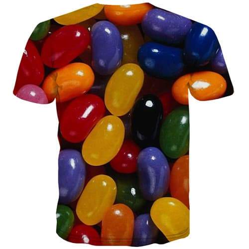 
Chocolate T shirts Men Candy Tshirts Novelty Element Tshirt Printed Colorful T-shirts 3d Short Sleeve Hip hop Unisex Tee O-neck - KYKU
                