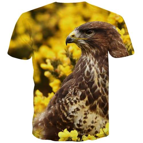 
Eagle T shirts Men Animal Tshirts Casual Funny Tshirt Printed Personality T-shirts 3d Hip Hop Shirt Print Short Sleeve - KYKU
                
