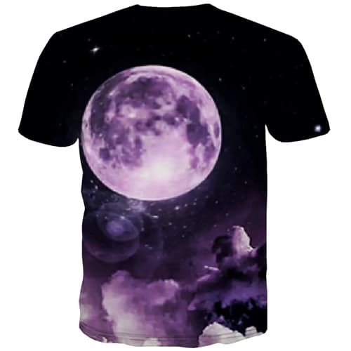 
Earth T shirts Men Galaxy Tshirts Cool Moon T-shirts 3d Hip Hop Tshirts Novelty Harajuku Tshirt Printed Short Sleeve Full Print - KYKU
                