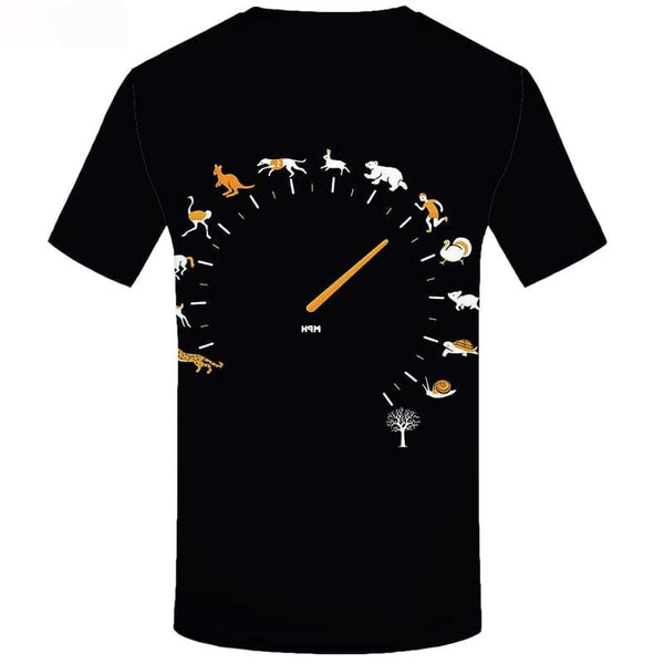 
Clock T shirts Men Black Tshirt Anime Character Tshirts Cool Animal T-shirts 3d Tree T-shirts Graphic Short Sleeve summer
                