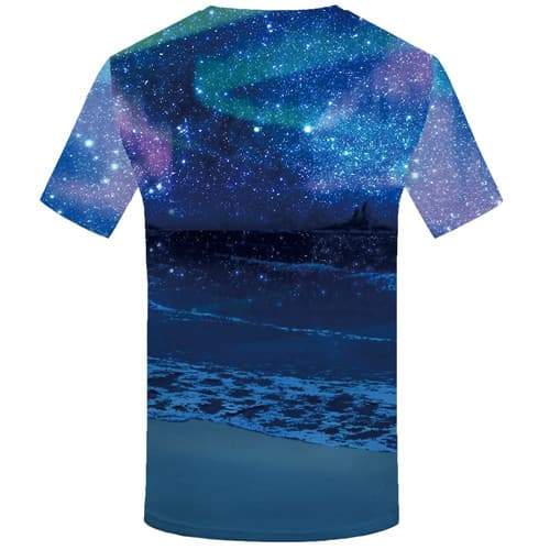 
Coconut Tree T-shirt Men Galaxy Space Shirt Print Aurora Tshirts Cool Ocean T-shirts 3d Hawaii Tshirts Novelty Short Sleeve - KYKU
                