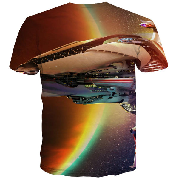 
tshirt Airship tee shirt air ship flying ship men art costume Casual
                