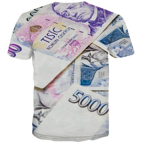 
Money T shirts Men Czech Republic T-shirts Graphic Harajuku Tshirt Printed Abstract Tshirts Novelty Graffiti T shirts Funny - KYKU
                