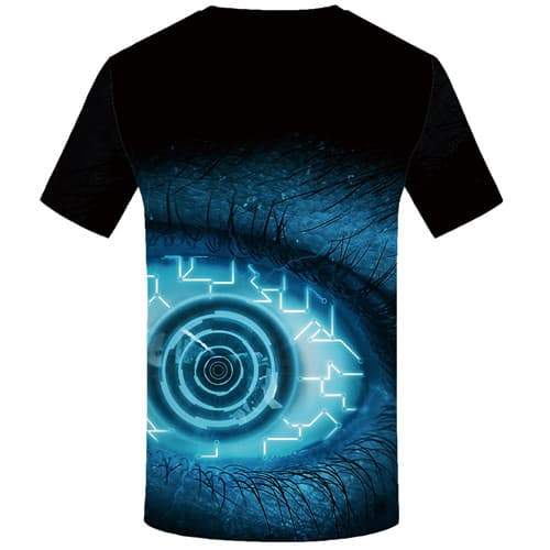 
Eye T shirts Men Black Tshirt Printed Lightning Tshirts Casual Vortex Tshirt Anime Black Hole T-shirts Graphic Short Sleeve - KYKU
                