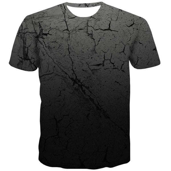 
Dark Crackle Texture shirt special texture 3D tshirt art costume man Cool different
                
