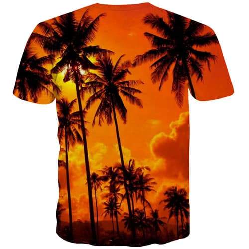 
Coconut Tree T-shirt Men Beach Tshirts Cool Harajuku Tshirt Anime Nebula Tshirts Casual Novel Shirt Print Short Sleeve Punk Rock - KYKU
                