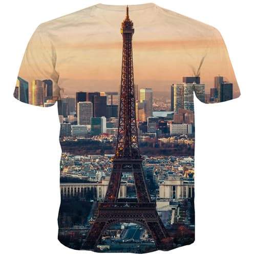 
City T shirts Men Tower T-shirts Graphic Sky Tshirts Novelty Harajuku Tshirt Printed Gothic Shirt Print Short Sleeve Punk Rock - KYKU
                
