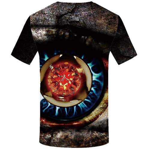 
Eye T-shirt Men Vintage Tshirts Novelty Flame Tshirts Casual Rock T-shirts Graphic Gothic Shirt Print Short Sleeve Punk Rock - KYKU
                