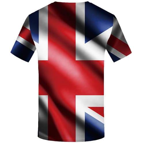 
British Flag T shirts Men United Kingdom Tshirt Printed Art T shirts Funny Harajuku T-shirts Graphic Gothic T-shirts 3d - KYKU
                
