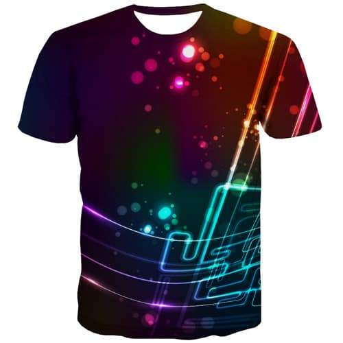 Galaxy T-shirt Men Music Tshirt Printed Space Tshirts Casual Psychedelic Shirt Print Harajuku Tshirt Anime Short Sleeve - KYKU