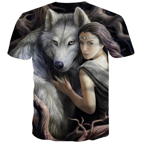 
Wolf T shirts Men Character Tshirts Novelty Animal Tshirts Casual The Film T-shirts Graphic Gothic Tshirts Cool Short Sleeve - KYKU
                