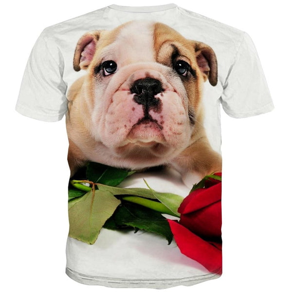 
shirts dog Puppy Cute Pets Print clothes art costume Cool men big Smart dogs
                