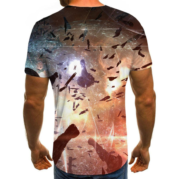 
tshirt Airship tee top air ship art costume men flying ship Cool
                