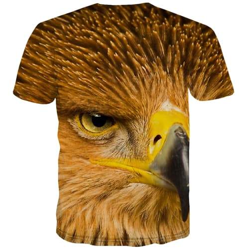 
Animal T-shirt Men Eagle T-shirts 3d Feather Shirt Print Ferocious Tshirts Casual Hip Hop Tshirts Novelty Short Sleeve T shirts - KYKU
                