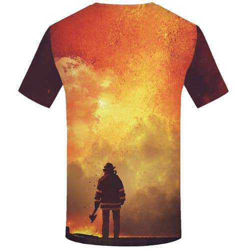 
Flame T-shirt Men War Tshirt Anime Character Tshirt Printed Harajuku T shirts Funny Fire Tshirts Novelty Short Sleeve Full Print - KYKU
                