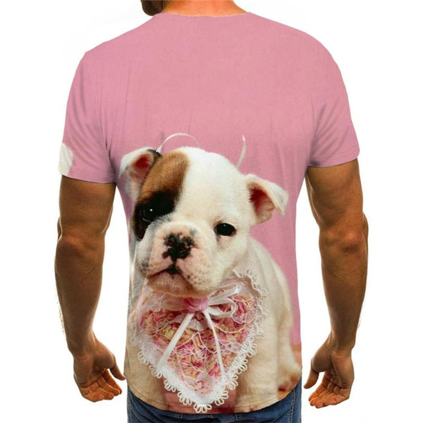 
shirt dog Puppy Cute Pets Funny 3D t shirt Cool art costume men big Smart dogs
                