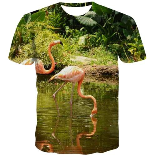 Animal T-shirt Men Plant Shirt Print Motion T-shirts 3d Lovely T shirts Funny Funny Tshirts Casual Short Sleeve Fashion Mens - KYKU