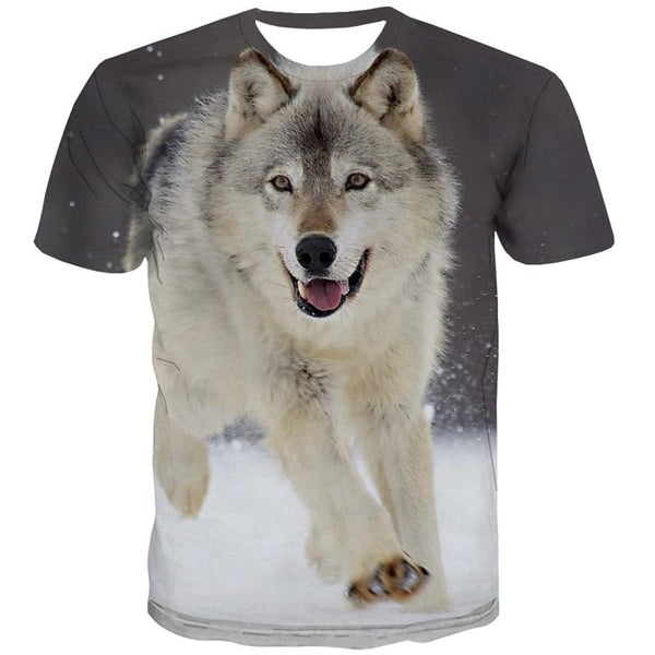
Husky dog t shirt Puppy Cute Pets tee top big Smart Husky dogs art costume Casual men
                