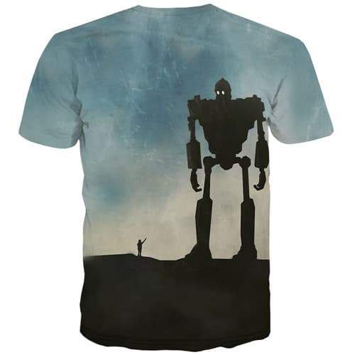 
The Iron Giant T-shirt Men Metal T-shirts 3d Comic T-shirts Graphic United States Tshirt Anime Gothic Shirt Print Short Sleeve - KYKU
                