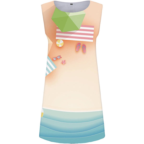 Beach Dress Women Sea Ladies Dresses Yellow Sexy Womens Clothing Elegant