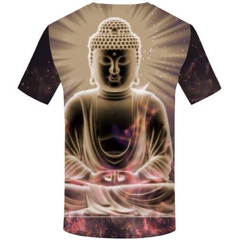 
Buddha T shirts Men Meditation Shirt Print Psychedelic T-shirts 3d Colorful Tshirt Anime Space Tshirts Casual Short Sleeve - KYKU
                