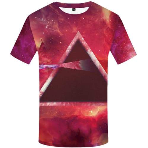 Graffiti T shirts Men Galaxy Space Tshirts Cool Nebula Tshirt Printed Colorful T-shirts 3d Harajuku Tshirts Novelty Short Sleeve - KYKU
