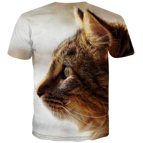 
Animal T shirts Men Lovely Tshirts Novelty Street Tshirts Cool Leisure Shirt Print Funny T-shirts 3d Short Sleeve Punk Rock Mens - KYKU
                