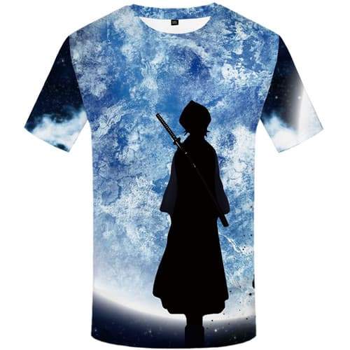 Galaxy Space T shirts Men Earth T-shirts 3d Alien Shirt Print War Tshirt Printed Gothic T shirts Funny Short Sleeve Hip hop Mens - KYKU