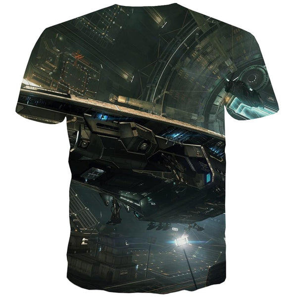 
shirt Airship air ship Casual shirt 3D men Cool flying ship art costume
                