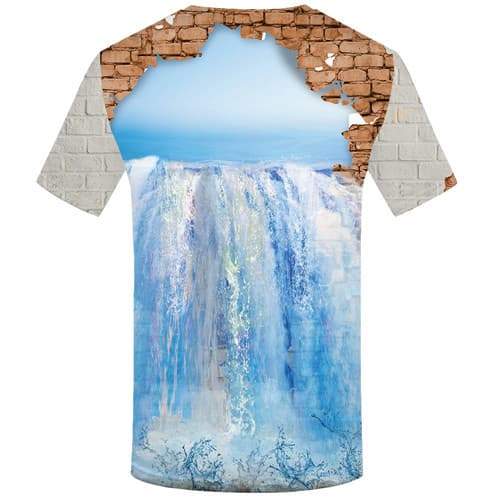 
Ocean T shirts Men Water Tshirts Novelty Art T shirts Funny Abstract Shirt Print Harajuku T-shirts Graphic Short Sleeve Hip hop - KYKU
                