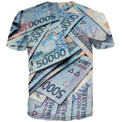 
Money T-shirt Men Geometric T-shirts 3d Abstract T-shirts Graphic Indonesia Shirt Print Harajuku Tshirt Printed Short Sleeve - KYKU
                