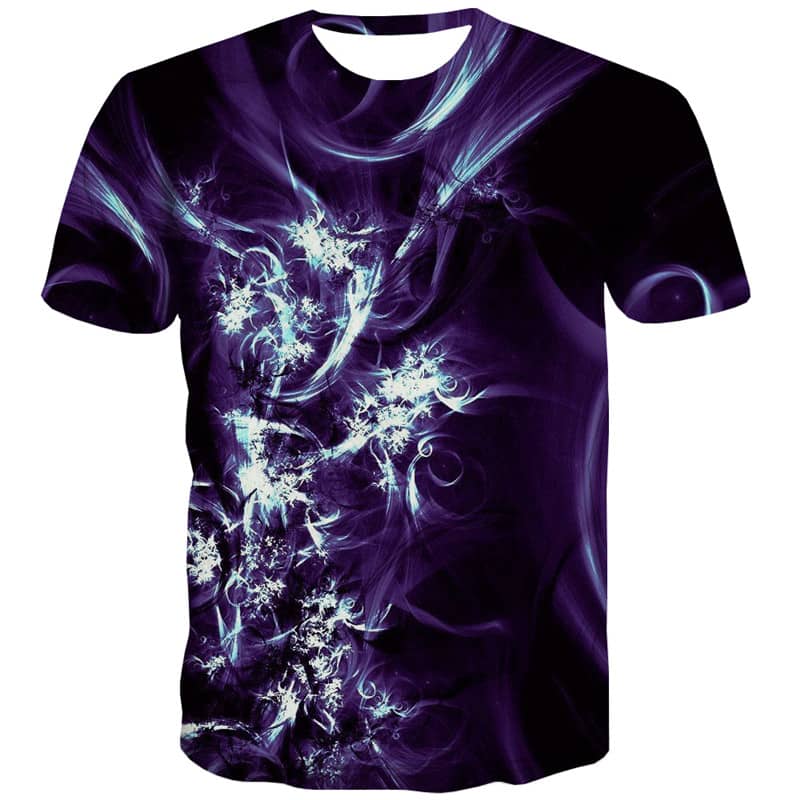 abstract t shirt  Funny 3D t shirt personality  art costume fun geometric colorful art Cool man