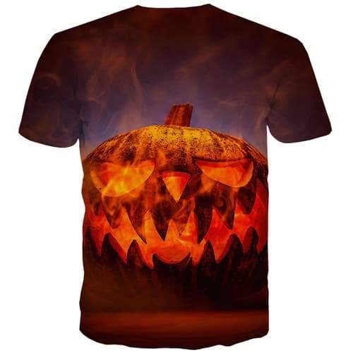 
Pumpkin T-shirt Men Halloween Tshirts Novelty Flame T-shirts Graphic Gothic Tshirt Printed Harajuku Tshirt Anime Short Sleeve - KYKU
                