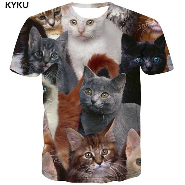 abstract t shirt personality top tee men art costume Cool fun geometric colorful art