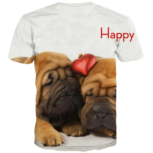 
t shirts dog clothing Puppy Cute Pets art costume big Smart dogs men Cool
                