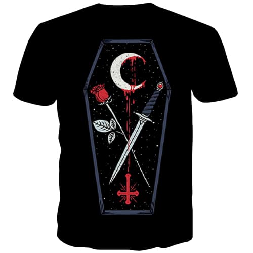 
Jesus T-shirt Men Moon Tshirts Casual Flower Tshirt Printed Blood Tshirt Anime War Tshirts Novelty Short Sleeve Full Print - KYKU
                