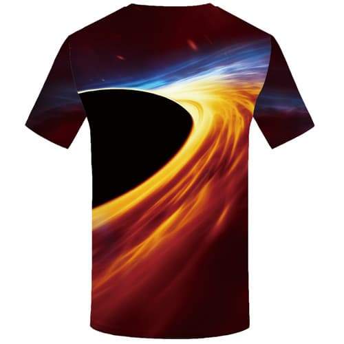 
Galaxy T-shirt Men Space Shirt Print Black Hole Tshirts Cool Flame Tshirts Novelty Psychedelic T-shirts Graphic Short Sleeve - KYKU
                