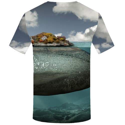 
Fish T shirts Men Animal Tshirt Anime Harajuku Tshirt Printed Tropical T shirts Funny Ocean T-shirts Graphic Short Sleeve summer - KYKU
                