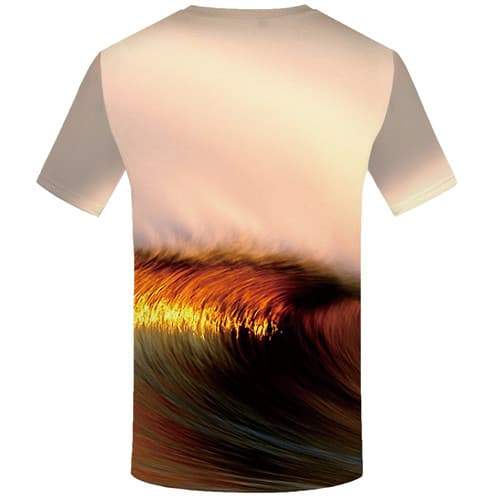 
Wave T-shirt Men Flame Tshirt Anime Psychedelic Tshirts Casual Colorful T shirts Funny Harajuku T-shirts 3d Short Sleeve Hip hop - KYKU
                