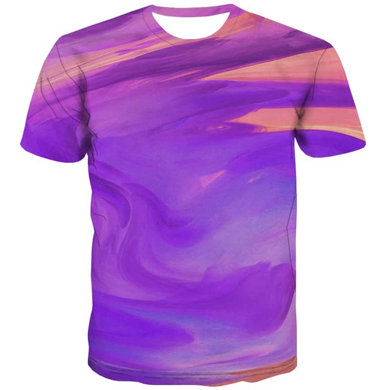 tshirt abstract  t shirt 3D personality  man fun geometric colorful art art costume Cool