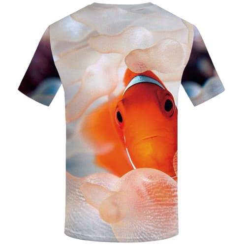 
Fish T-shirt Men Animal Tshirt Anime Gothic T shirts Funny Space Tshirts Novelty Bubble Tshirts Casual Short Sleeve Fashion - KYKU
                
