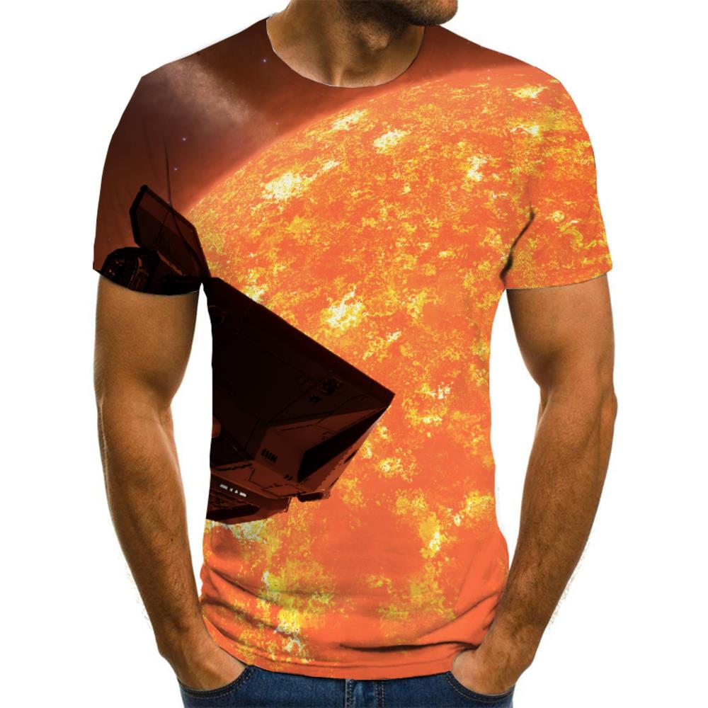 t shirt Airship air ship Novelty 3D shirt art costume flying ship men Casual