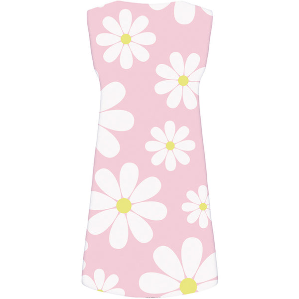 
Flower Dress Women Leaf Sundress Pink Tank Retro Beach Womens Clothing Summer
                