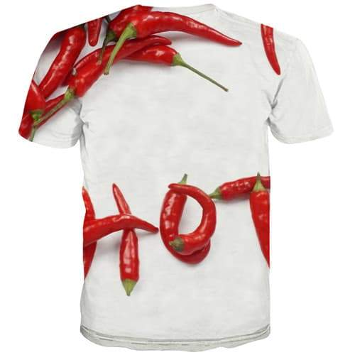 
White T-shirt Men Food T-shirts Graphic Art T-shirts 3d Harajuku T shirts Funny Short Sleeve Full Print Men Tee Top O-neck Sport - KYKU
                