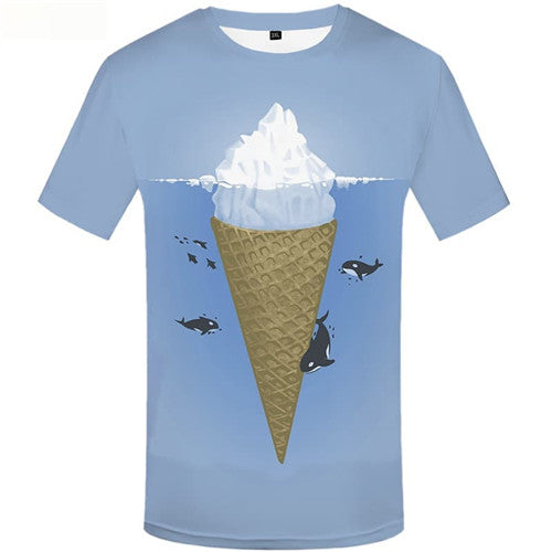 
Galaxy T shirts Men Moon Tshirts Cool Wolf T-shirts Graphic Animal Shirt Print Short Sleeve summer Mens Tee Top Slim Rock
                