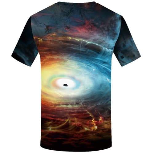 
Space Galaxy T-shirt Men Black Hole T-shirts Graphic Colorful Tshirts Cool Lightning Tshirts Casual Nebula Tshirts Novelty - KYKU
                