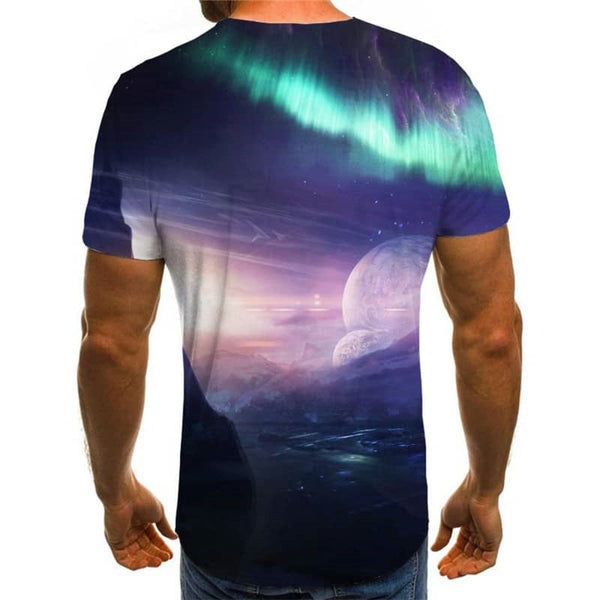 
abstract shirt  personality tee shirt  Cool art costume fun geometric colorful art men's
                