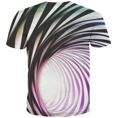 
Psychedelic T shirts Men Dizziness T shirts Funny Black And White T-shirts 3d Vortex Tshirt Printed Gothic Tshirt Anime - KYKU
                