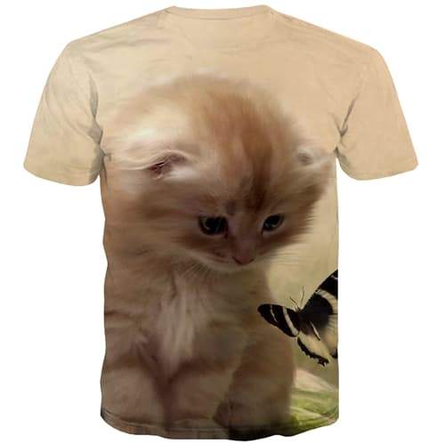
Cat T shirts Men Animal Tshirt Anime Lovely Tshirts Cool Funny T-shirts 3d Street T shirts Funny Short Sleeve summer Men women - KYKU
                